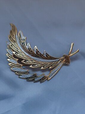 Spanish Damascene Brooch